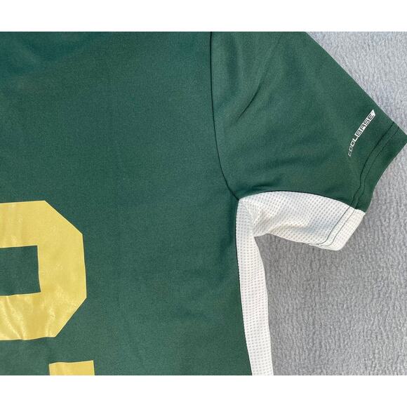 MAJESTIC Cool base Jersey USA Northwest #2 MLB Green And Yellow Small - Picture 7 of 7